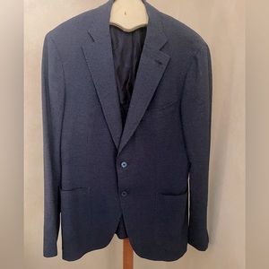 Isaia Napoli Men’s Navy Blue Blazer Jacket Eu 50 US 40